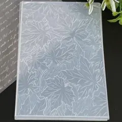 【2151】エンボスフォルダー 3Dタイプ もみじ 1200円