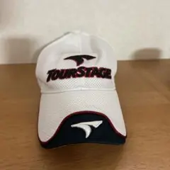 TOURSTAGE ホワイトキャップ フリーサイズ　帽子