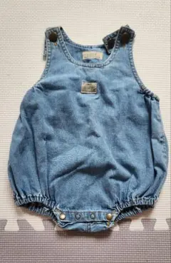 bebe デニム サロペット ロンパース　80