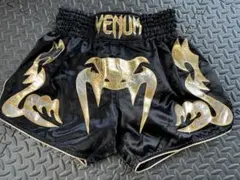 Venum ボクシングショーツ Lサイズ 黒金