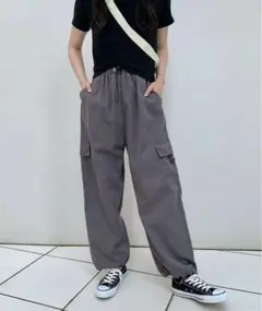 カーゴパンツ グレー