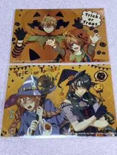 オトメイト　ブロマイド　万里＆ヴァン　巌＆フラン　ハロウィン