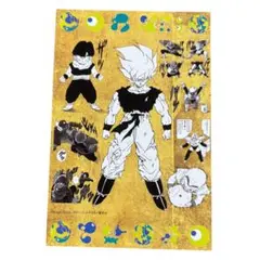 EXPO2025 大阪万博　限定　ドラゴンボール　鳥山明　ポストカード　金色　③