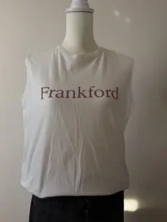 ungrid ノースリーブTシャツ ホワイト