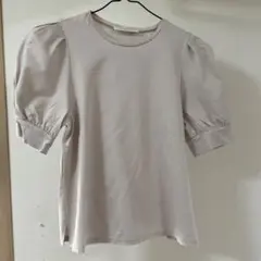 Mプルミエ　パフ袖Tシャツ38