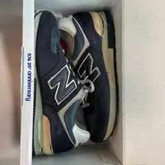 加水分解　New Balance 576 25周年記念モデル ネイビー