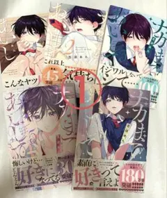 2個口発送　ナカまであいして 百瀬あん　1〜5 巻　全巻セット　漫画