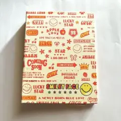 スマイル　プロフィールカード　シール　リングノート