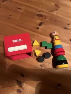 ブリオ　木のおもちゃ2点セット　BRIO ダルマ落とし　パズル