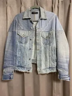AMIRI デニムジャケット Mサイズ AMIRI デニムジャケット | ブルー | FARFETCH JP