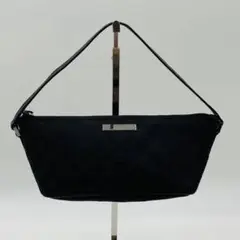 美品✨グッチ GGキャンバス アクセサリーポーチ ミニハンドバッグ ロゴ