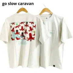 ✨新品未使用タグ付✨ゴースローキャラバン スクエア Tシャツ タコさんウインナー