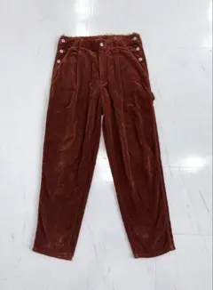 doublet ダブレット 21aw CUT OFF VELVET PANTS
