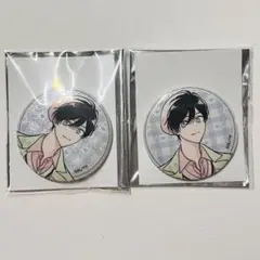 鬼暴展 鬼上司 獄寺さんは暴かれたい展 グリッター 缶バッジ 小山田 准