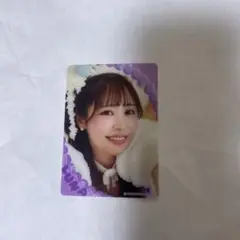 fruits zipper中川瑠夏クリアカード 紫担当