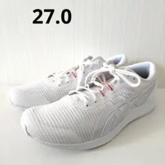 アシックス ハイパーレーサー ランニングシューズ ホワイト 27.0