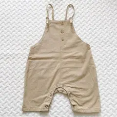 バースデイ　テータテート　tete a tete サロペット　ベージュ　80