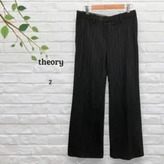 セオリー　theory　 スラックス 　ワイドパンツ　 ビジネス　レディース