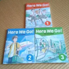 光村図書 中学 英語 教科書 Here We Go! (ヒアウィーゴー)1~3