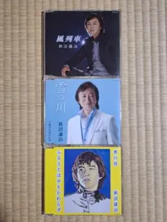 演歌　新沼謙治　CD3枚セット