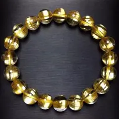 ⭐︎【天然】タイチンルチルクオーツ ブレスレット 8.8mm