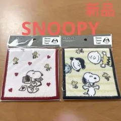 新品未使用品　PEANUTSスヌーピー　眼鏡クリーナータオル ２枚セット