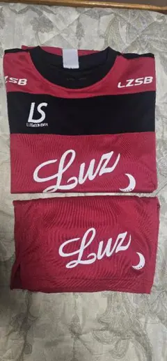 Luz 赤 半袖シャツとショートパンツセット