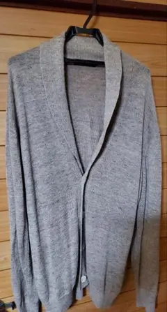 ARTISAN グレー ニットカーディガン