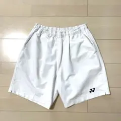 ヨネックス ハーフパンツ ユニ 白