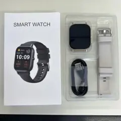 《ほぼ未使用》多機能スマートウォッチ ベージュバンド