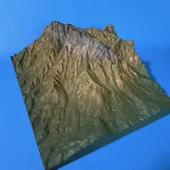 山岳模型　群馬県　妙義山　着色モデル