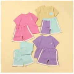 breeze ワッフル　パジャマ　140 半袖
