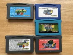 ロックマンエグゼシリーズ GBAソフト ５本セット