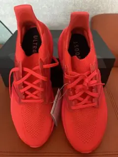 adidas ULTRABOOST レッドシューズ(28cm)