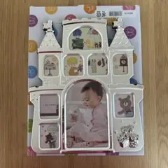 【週末特価・早い者勝ち】お城型メタルフォトフレーム