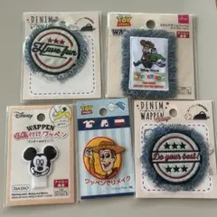 ワッペン５枚セット　バラ売り不可