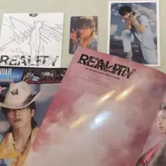 ユノ REALITY トレカ ポスター CD