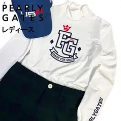 PEARLY GATES パーリーゲイツ 韓国モデル ハイネック長袖Tシャツ 0