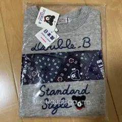 新品未使用 ミキハウス ダブルビー Tシャツ 90