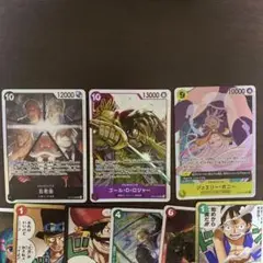 【ワンピース受け継がれる意思】ロジャー ボニー 五老星 SR 他R17枚 ワンピ