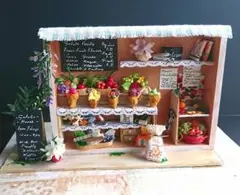 ミニチュアインテリア・ジェラート屋さん