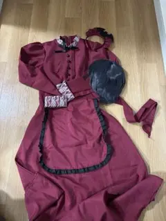 ハロウィン　メイド服セット