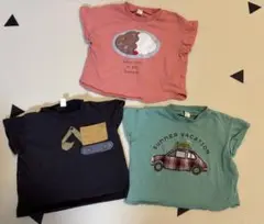 アプレレクール　Tシャツ　カレー　車　ショベルカー　80 90