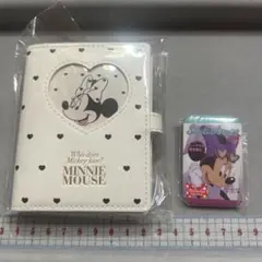 ミニーマウス　コレクトブック　　缶バッジ付き
