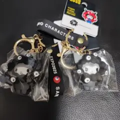 万博 クロミ マイメロ モノクロ 黒 ミャクミャク キーホルダー サンリオ