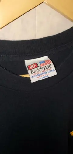 Bayside UAW LOCAL 5287 Tシャツ L ネイビー