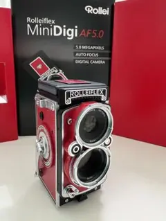 Rolleiflex MiniDigi AF5.0 RED デジタルカメラ Rolleiflex MiniDigi AF 5.0 Digital Classic Camera from Minox
