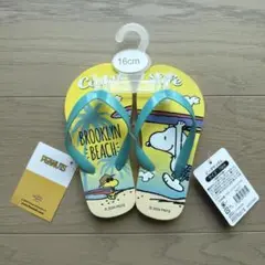 スヌーピー　ビーチサンダル　16センチ