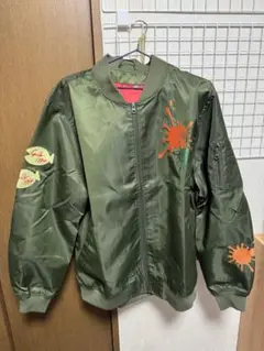 サーモンラン ジャケット スプラ ブルゾン クマサン商会 スプラトゥーン3