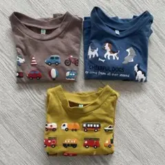 カラフルなデザインTシャツ3枚セット